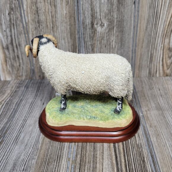 Vintage Border Fine Arts 1994 Swaledale Ram Figurine - Picture 5 of 7